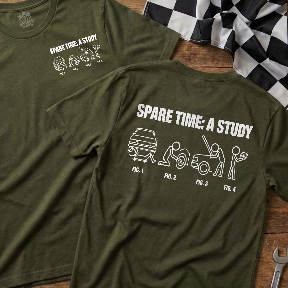 Military Green | Front & Back