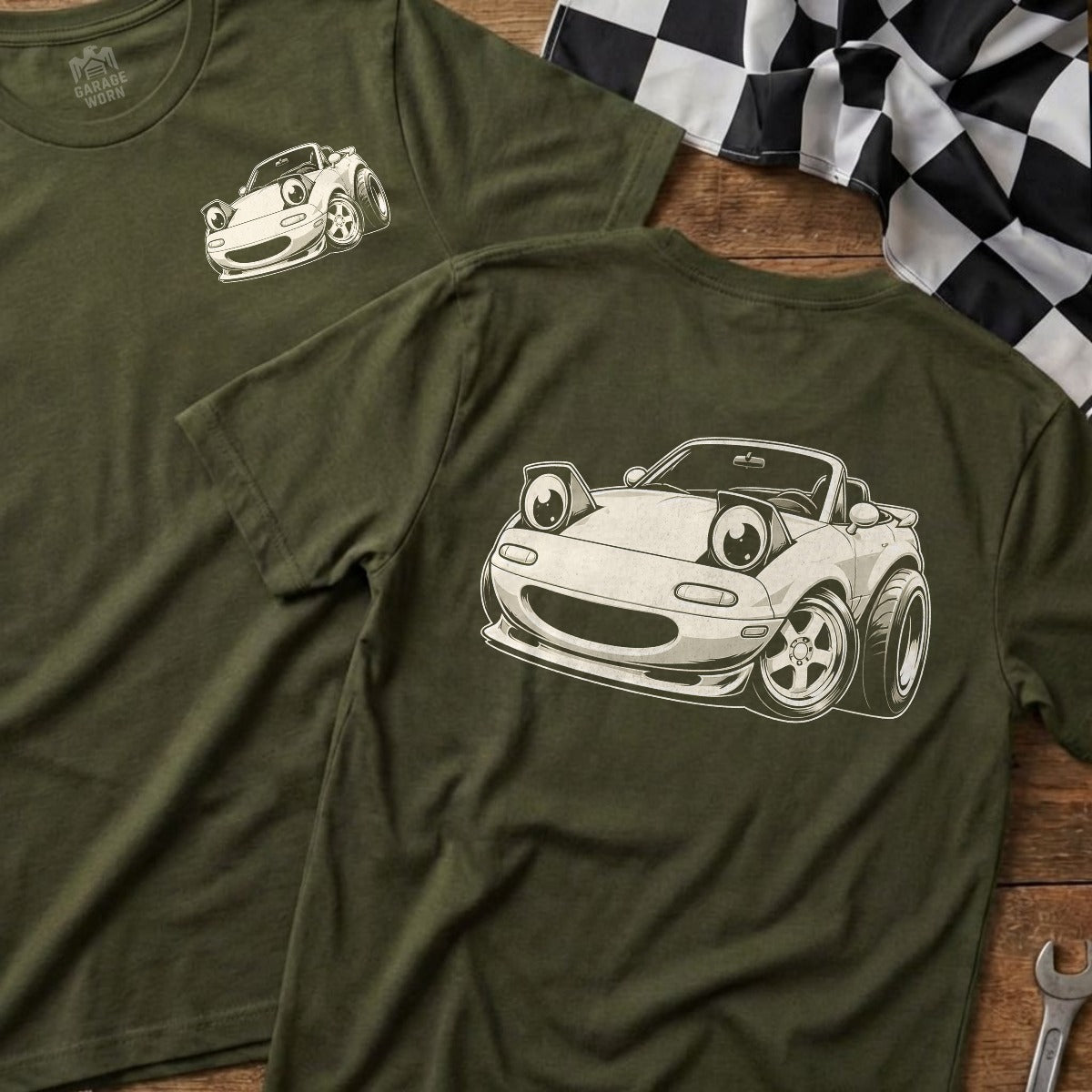 Military Green | Front & Back