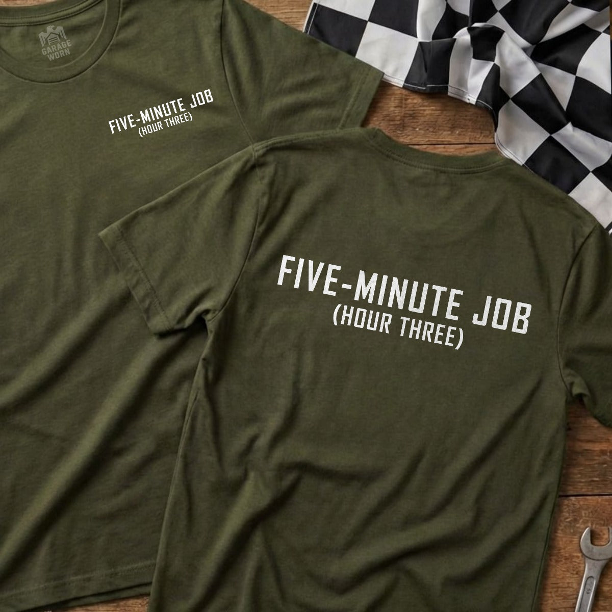 Military Green | Front & Back