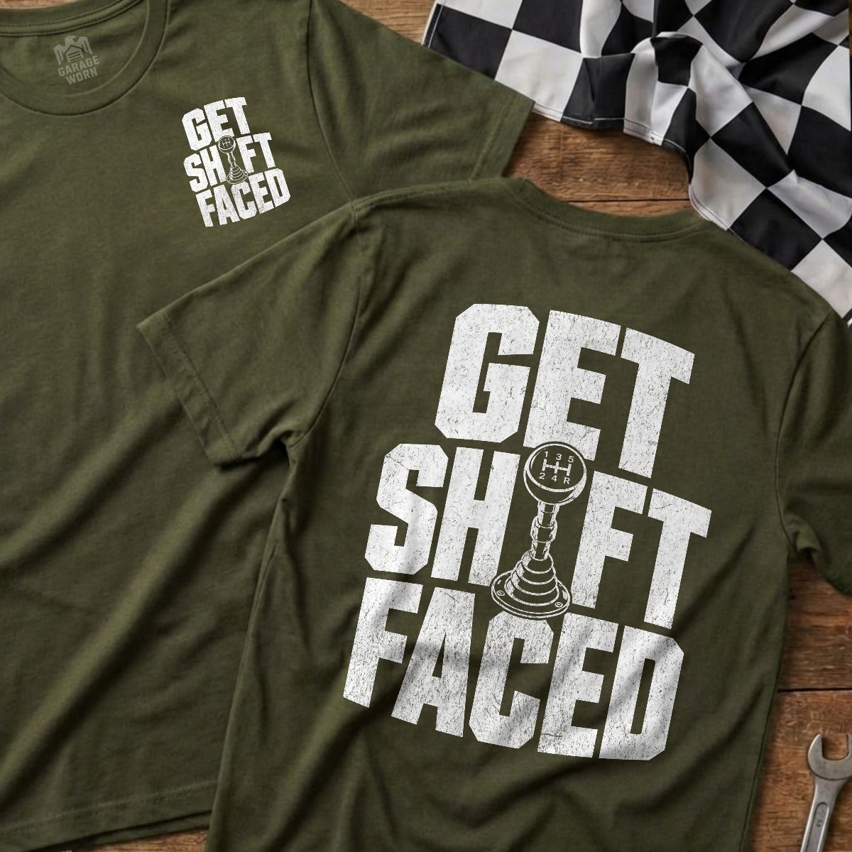 Military Green | Front & Back