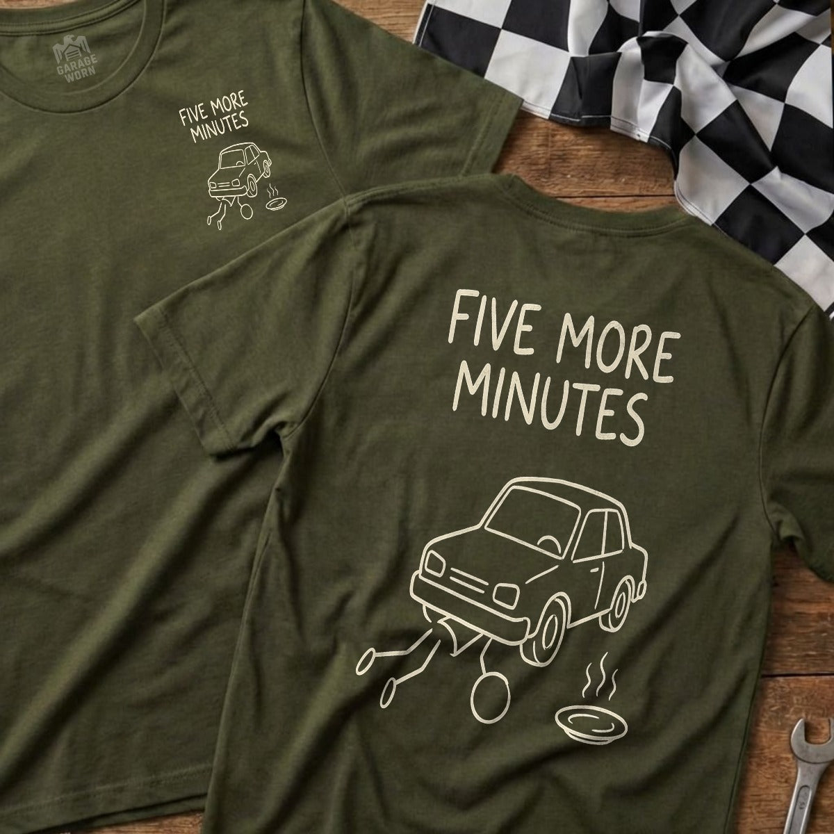 Military Green | Front & Back