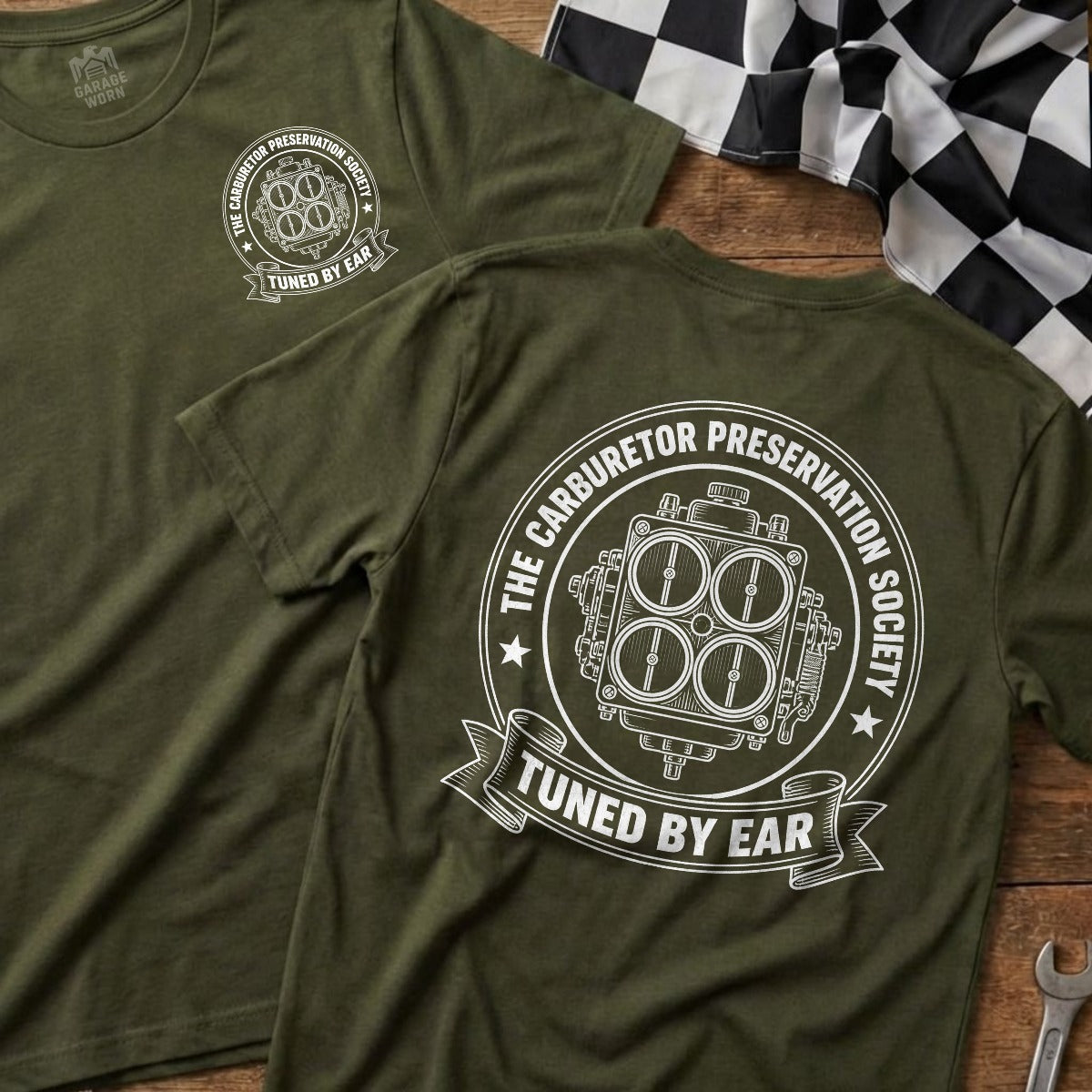 Military Green | Front & Back