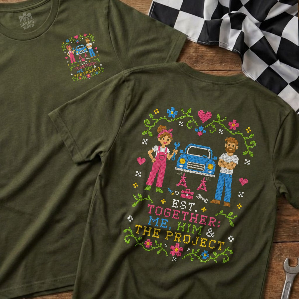 Military Green | Front & Back