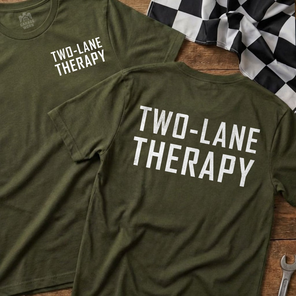 Military Green | Front & Back