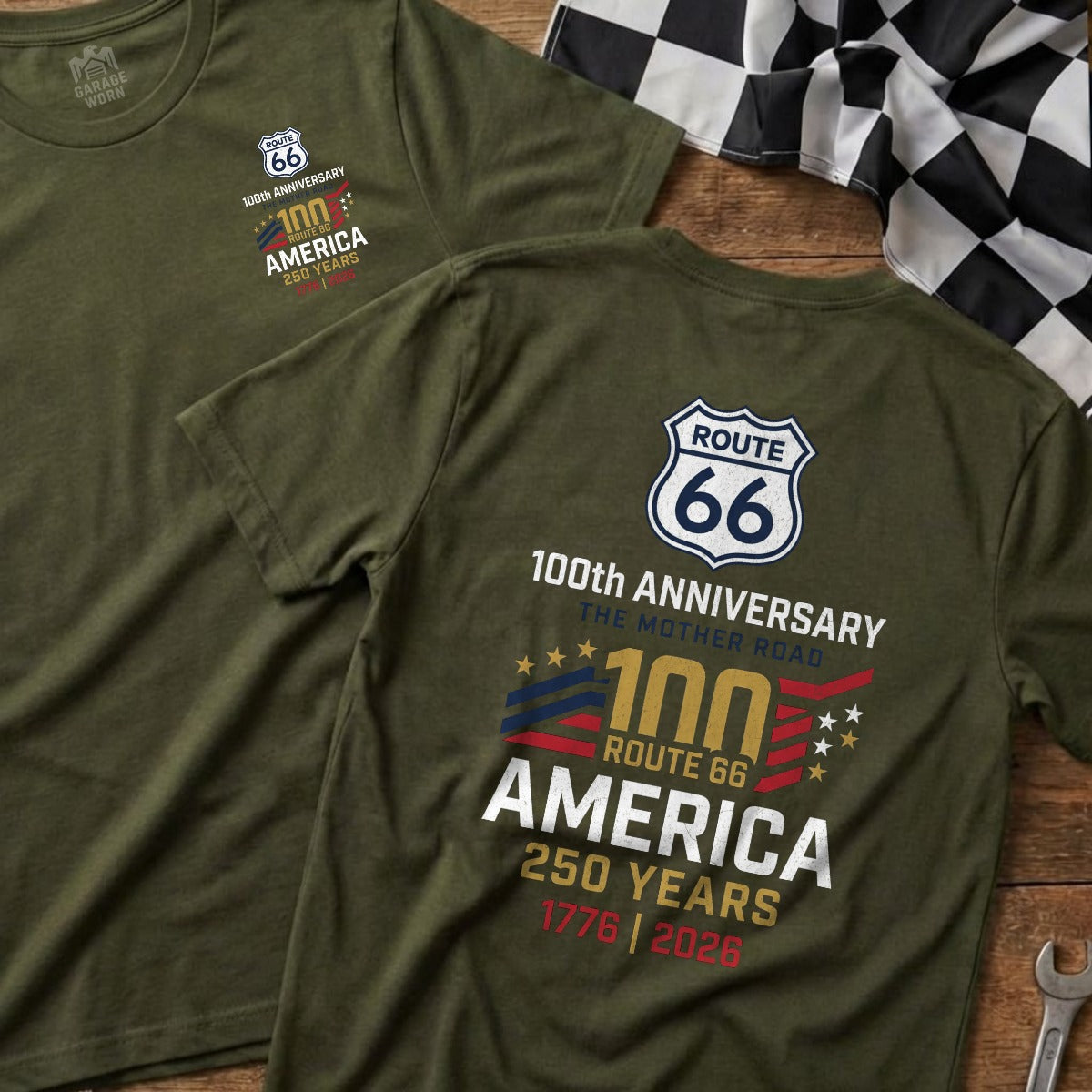 Military Green | Front & Back