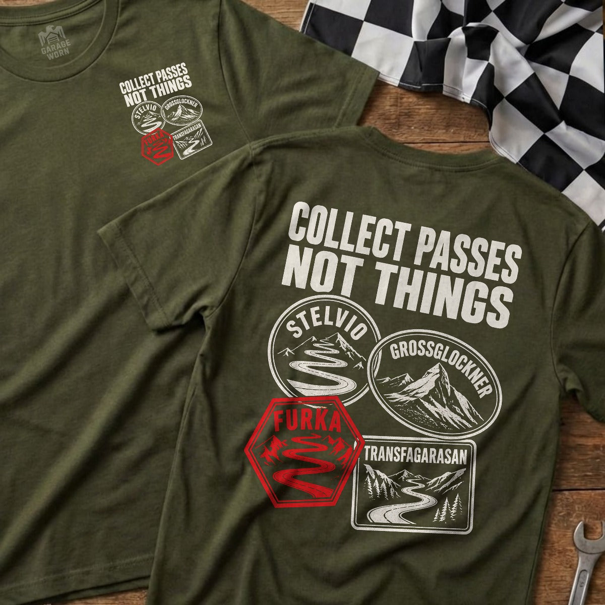 Military Green | Front & Back