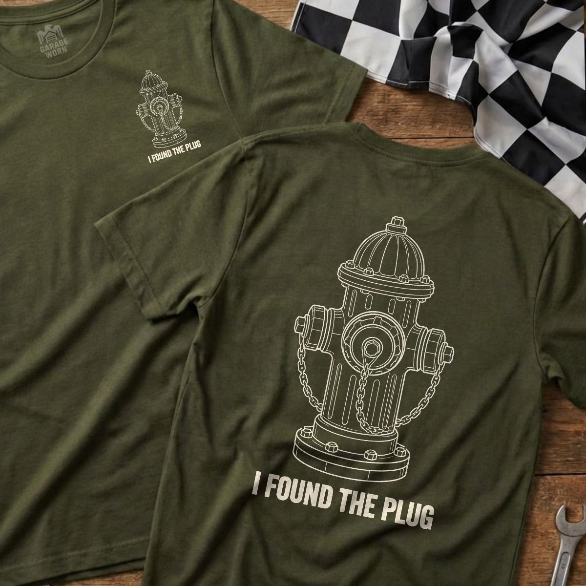 Military Green | Front & Back