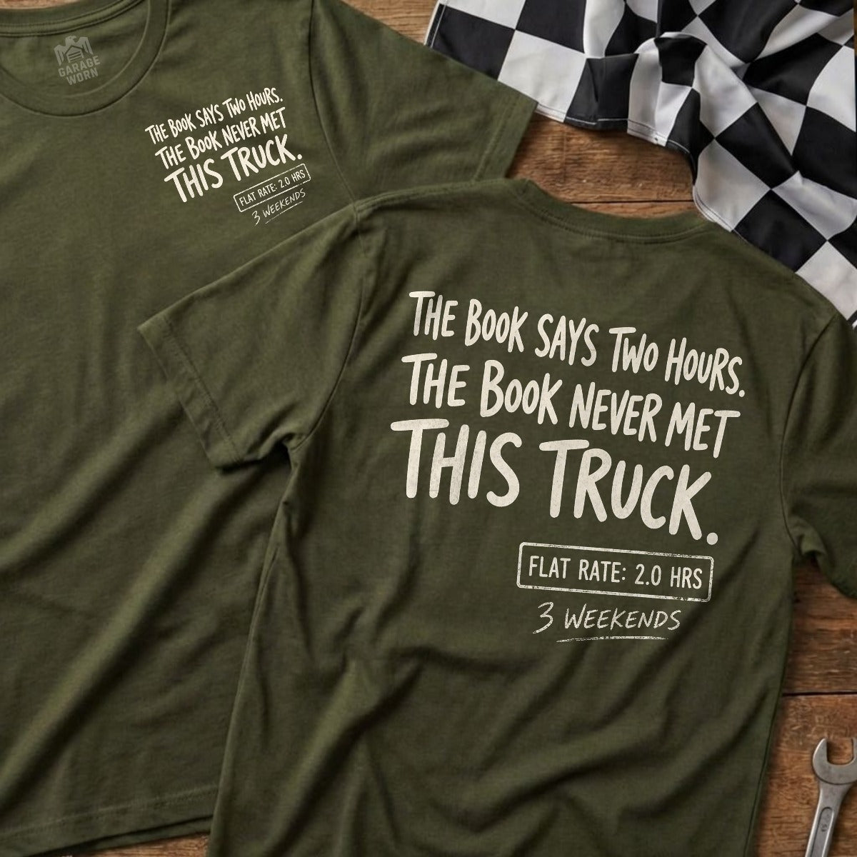 Military Green | Front & Back