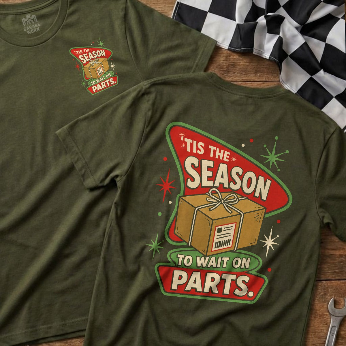 Military Green | Front & Back