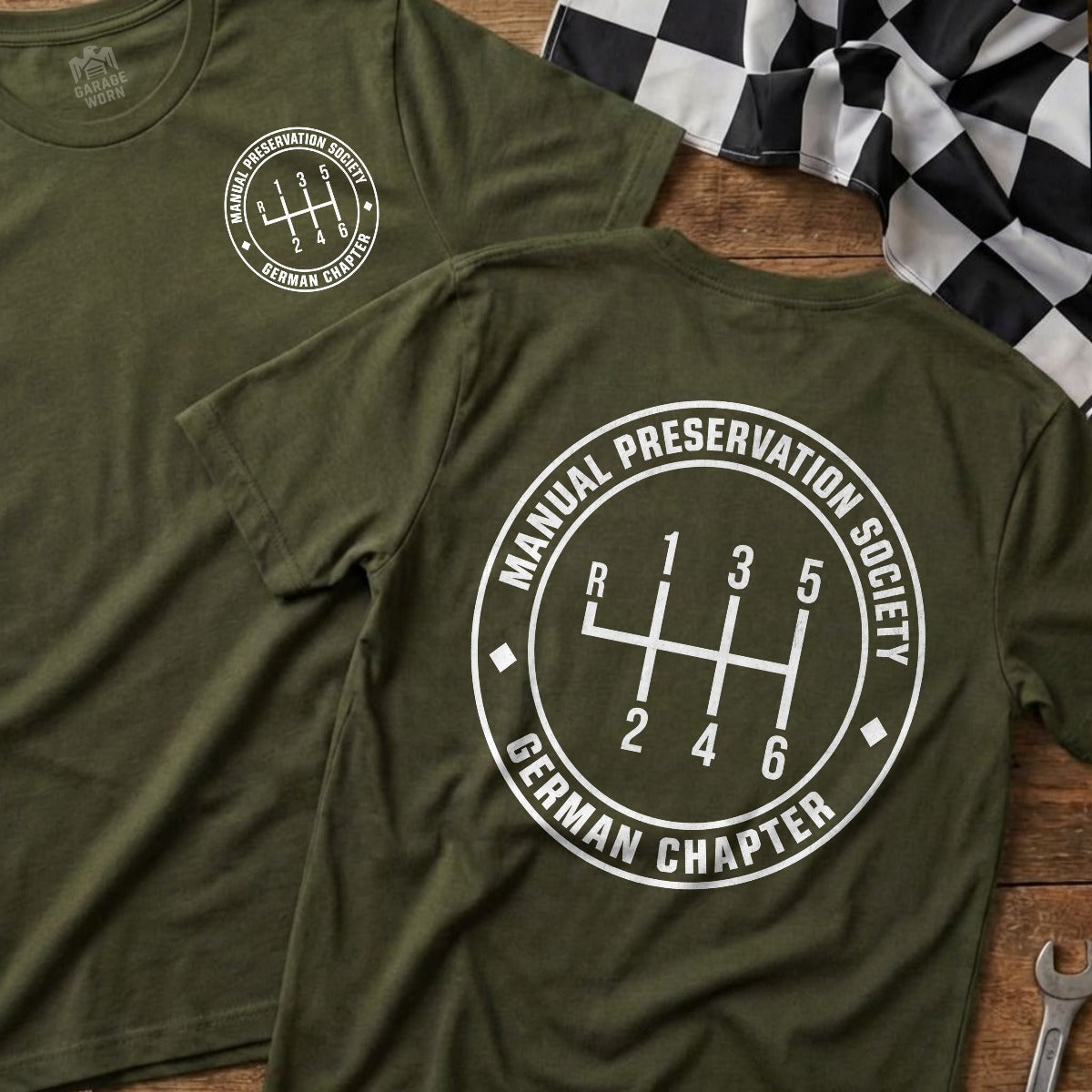 Military Green | Front & Back