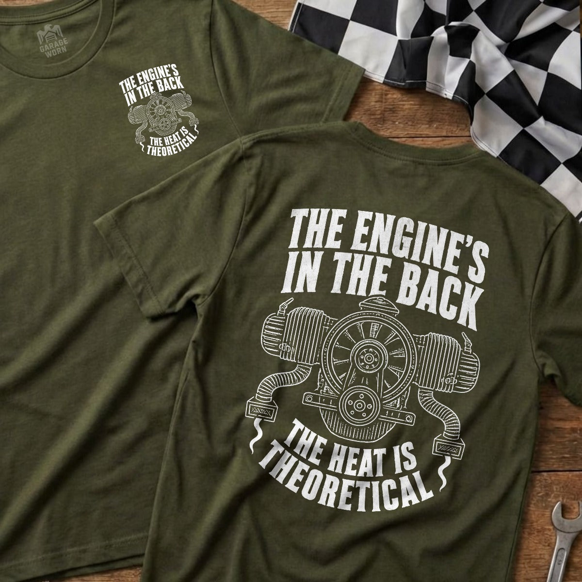 Military Green | Front & Back