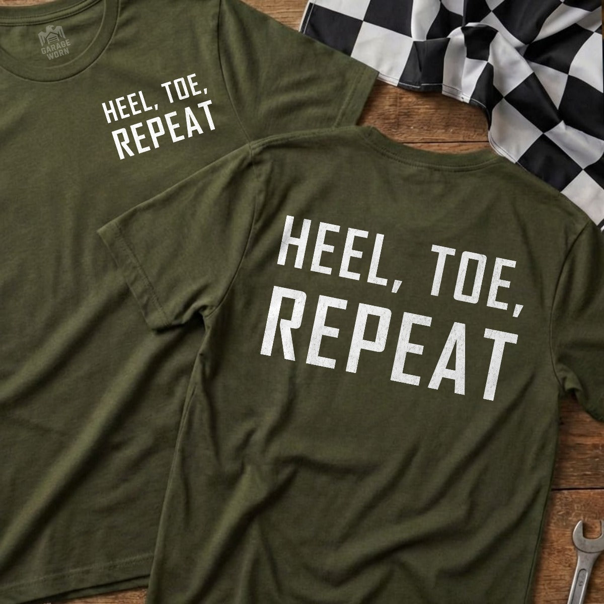 Military Green | Front & Back