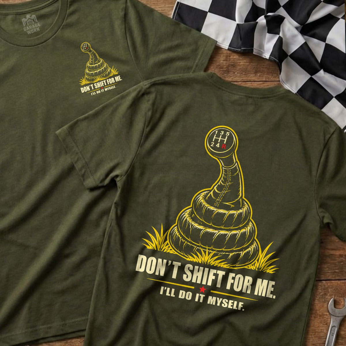 Military Green | Front & Back