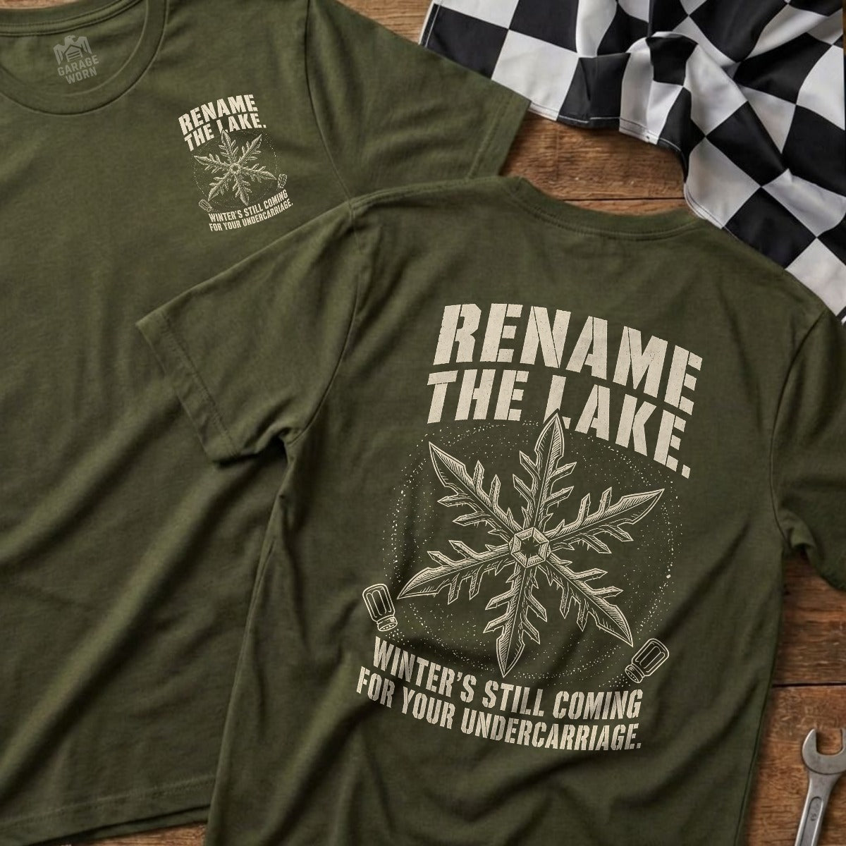 Military Green | Front & Back