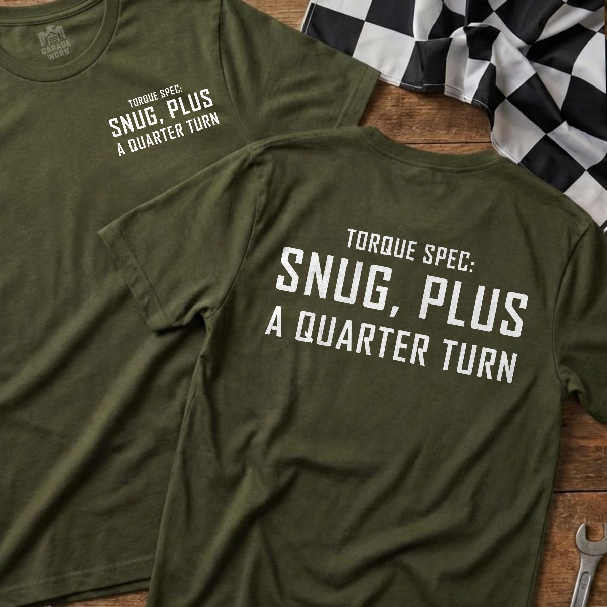 Military Green | Front & Back