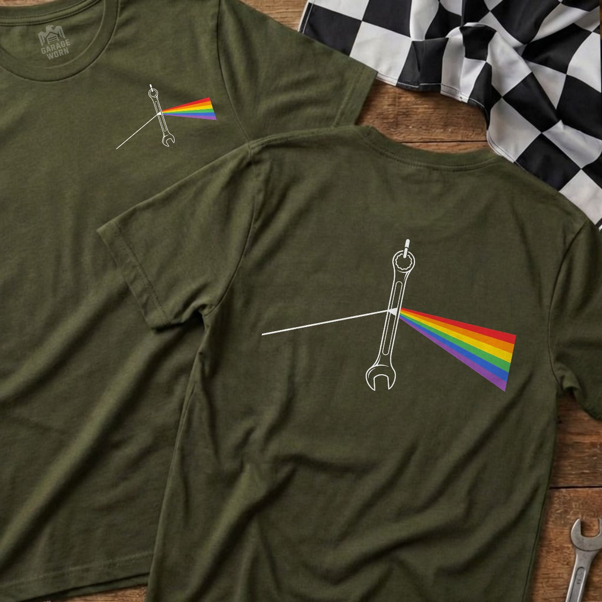 Military Green | Front & Back