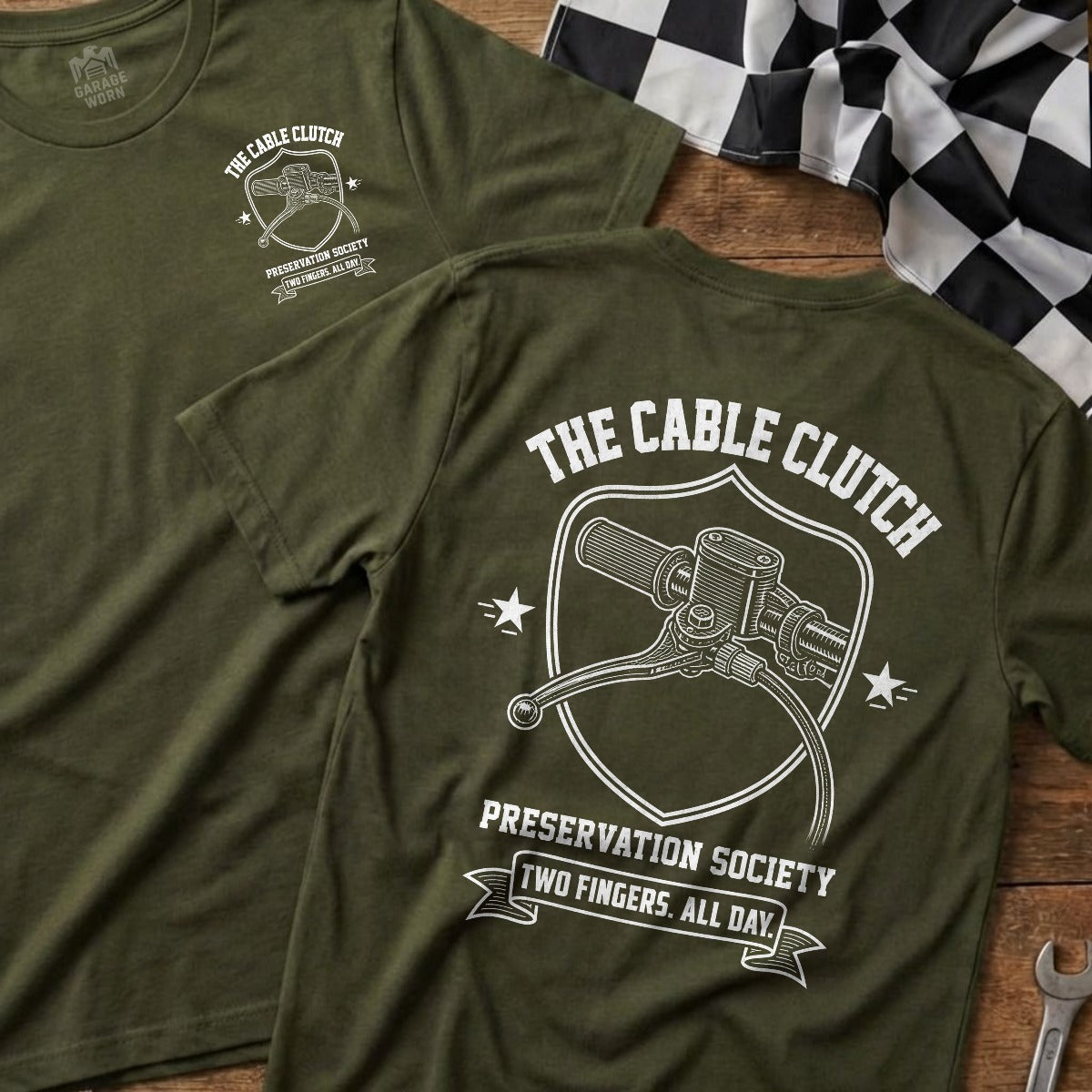 Military Green | Front & Back