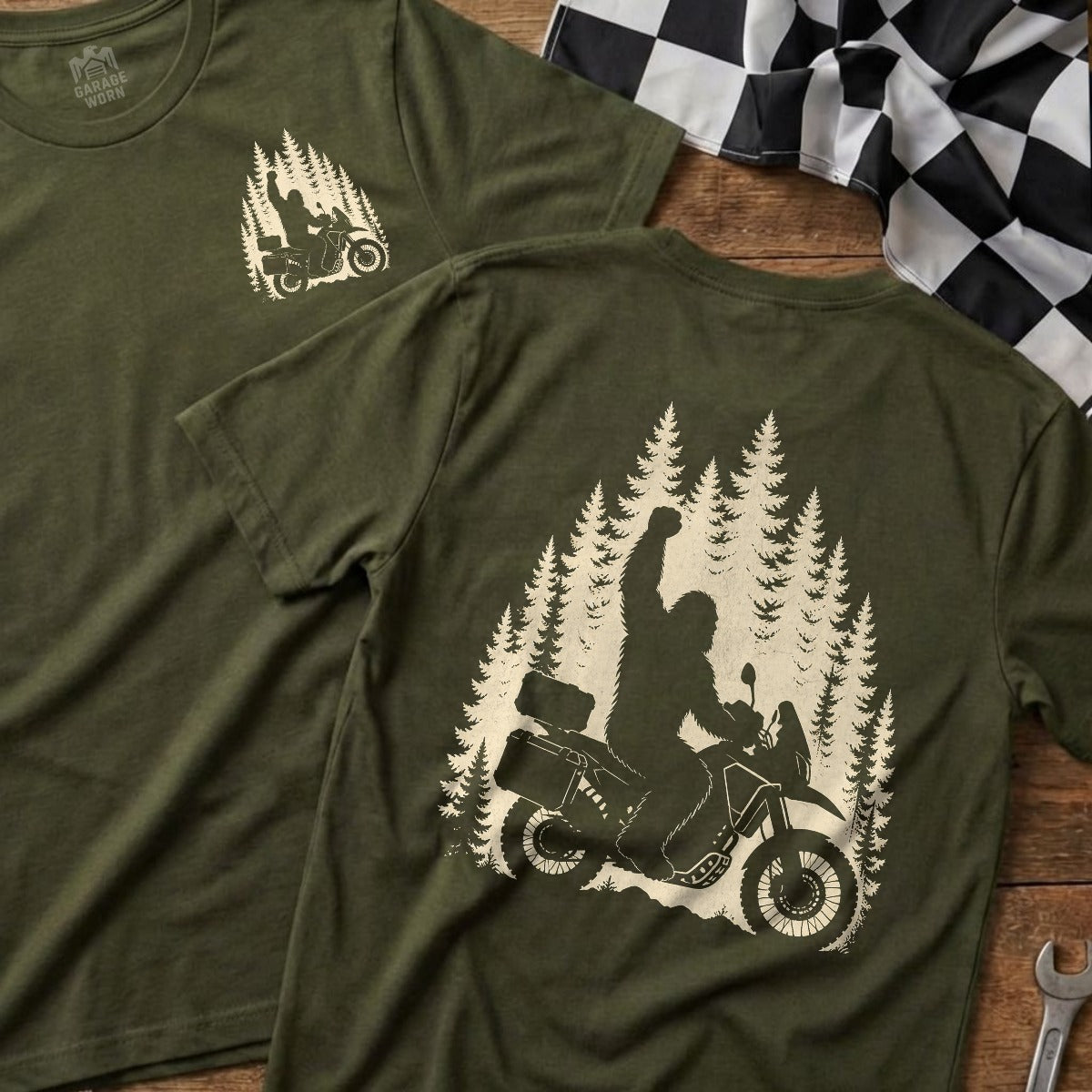 Military Green | Front & Back