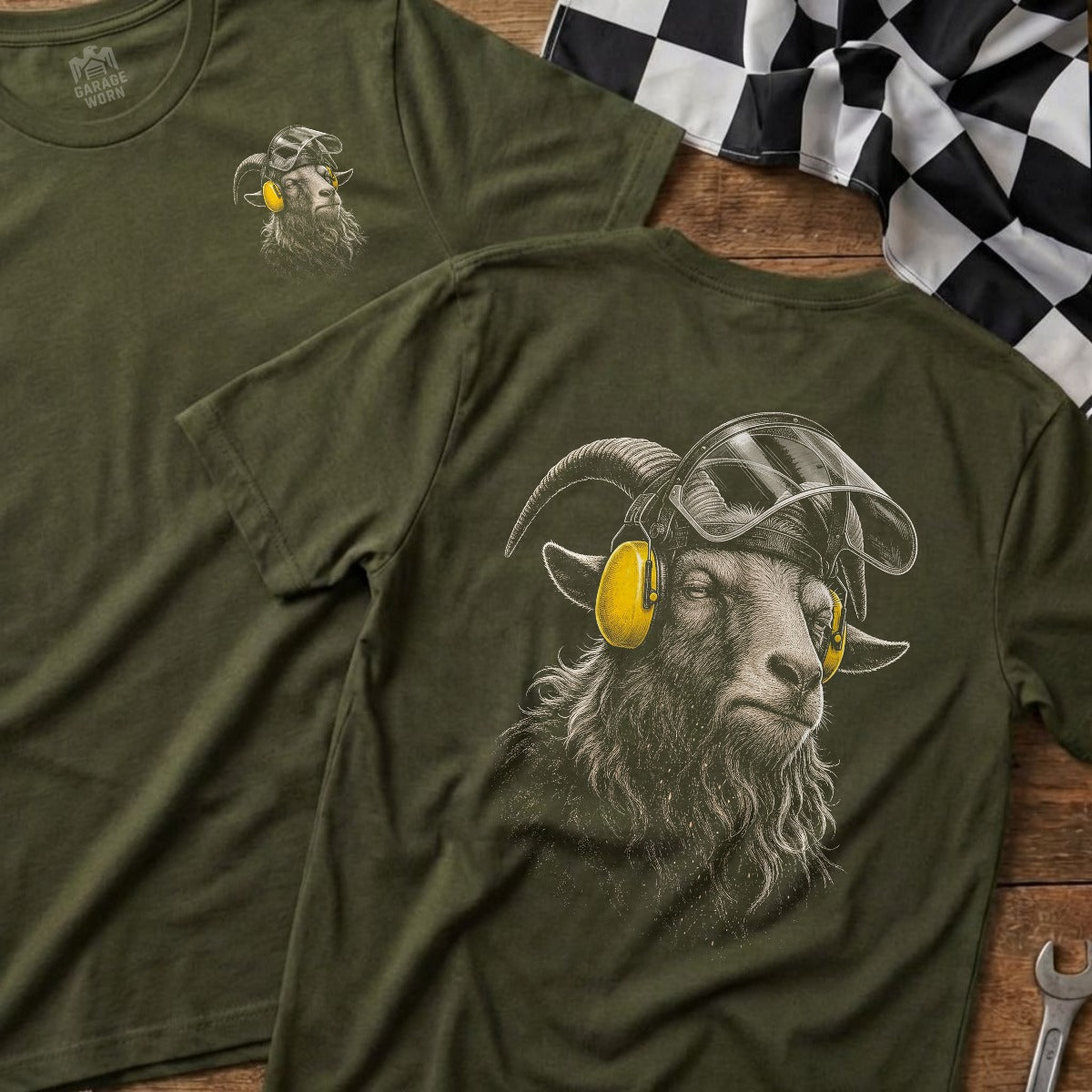 Military Green | Front & Back