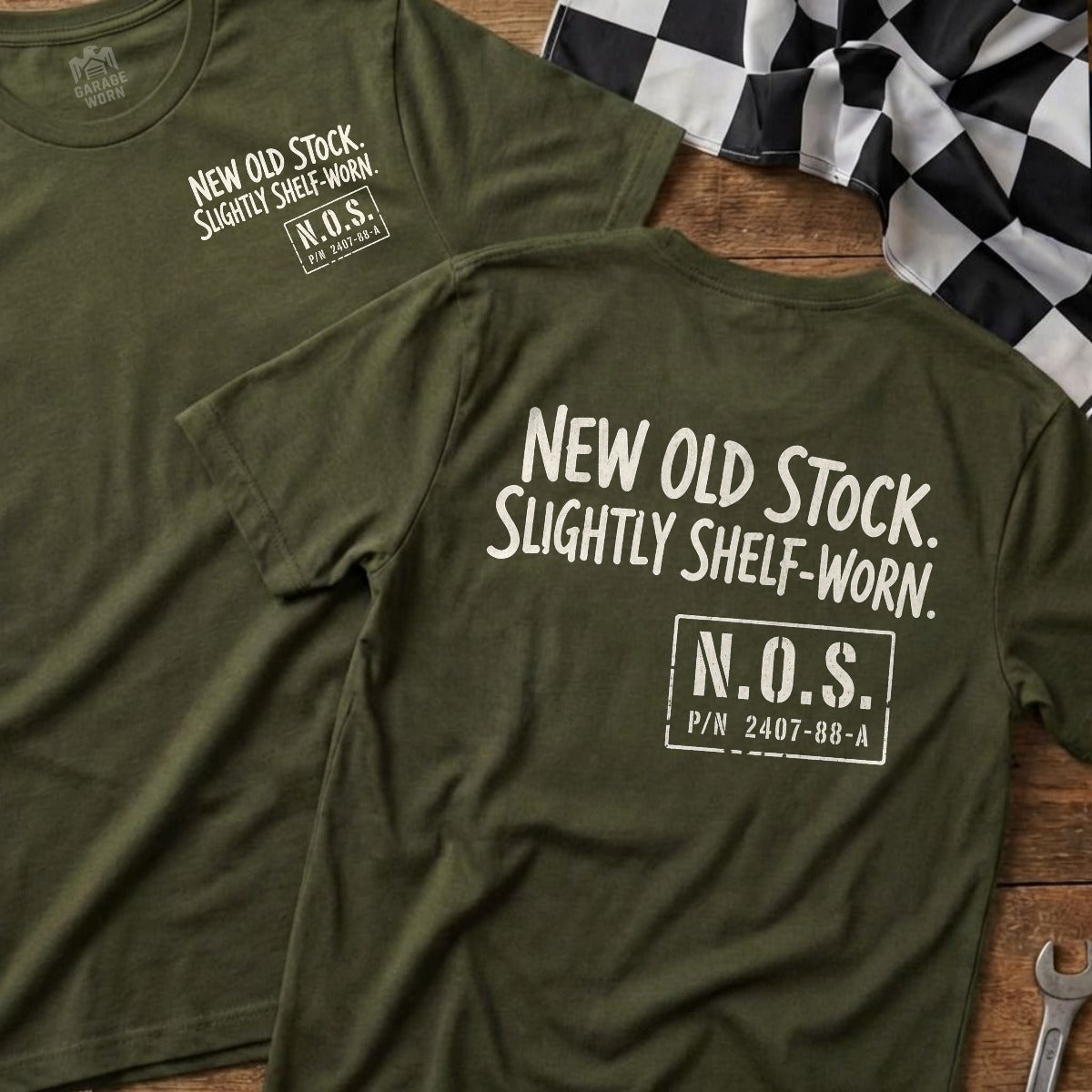Military Green | Front & Back