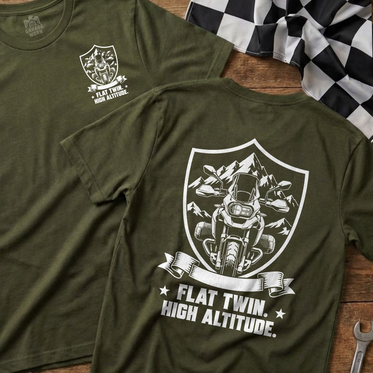 Military Green | Front & Back