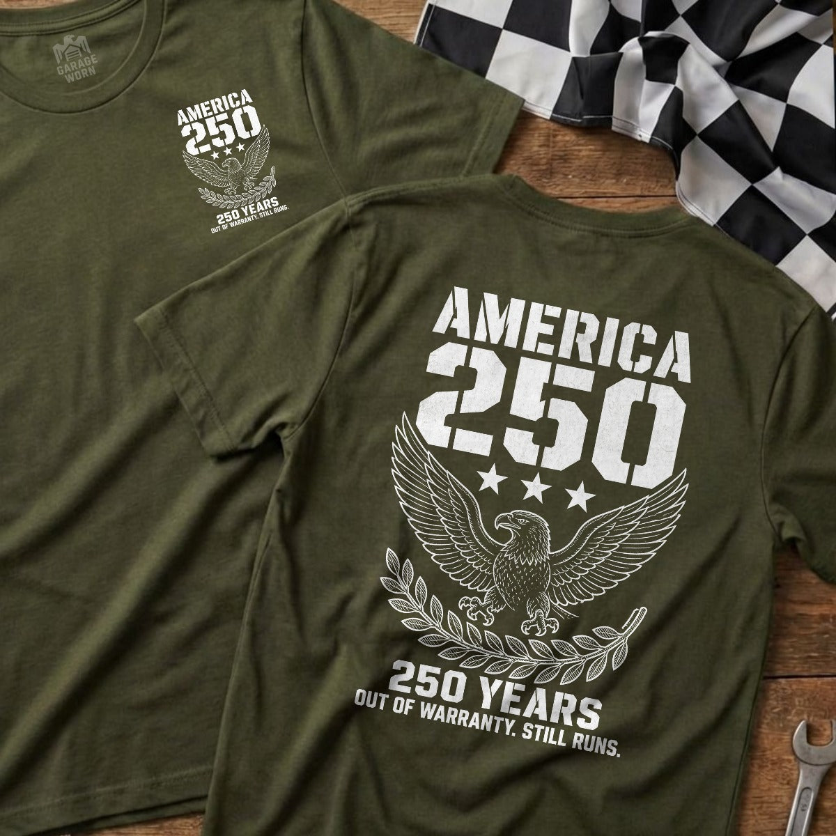 Military Green | Front & Back