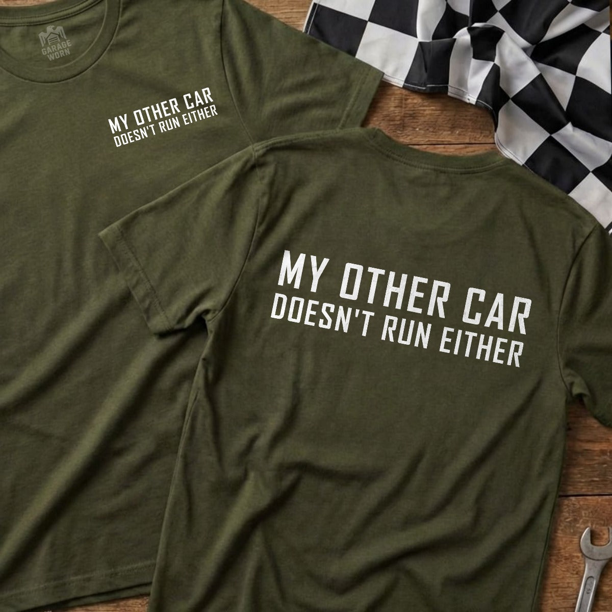 Military Green | Front & Back