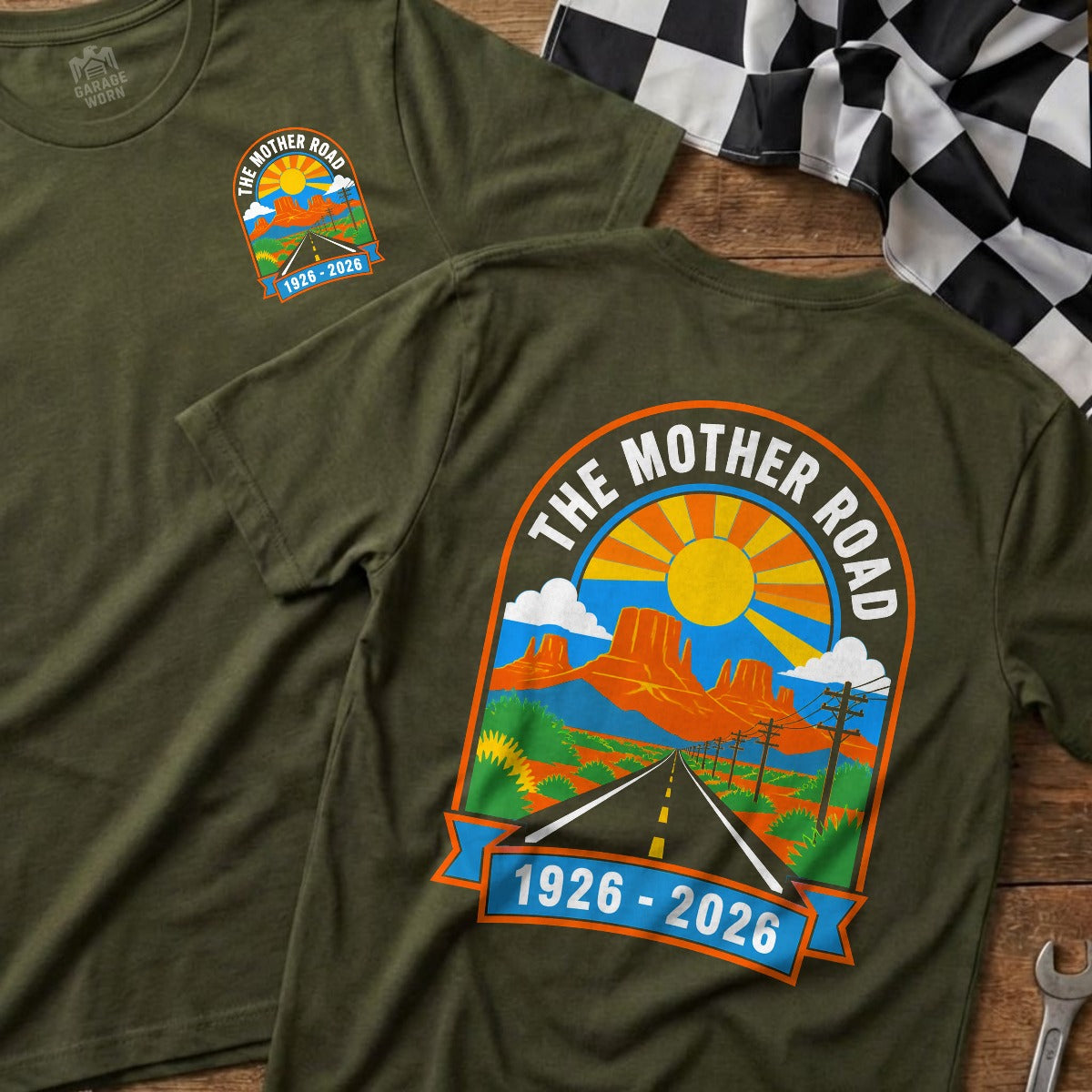 Military Green | Front & Back