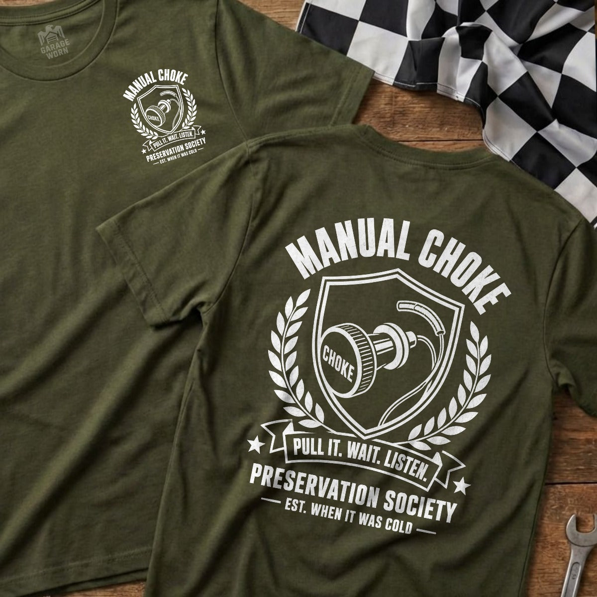 Military Green | Front & Back