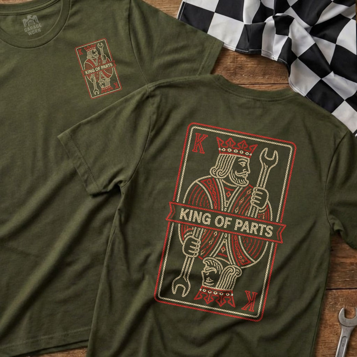 Military Green | Front & Back