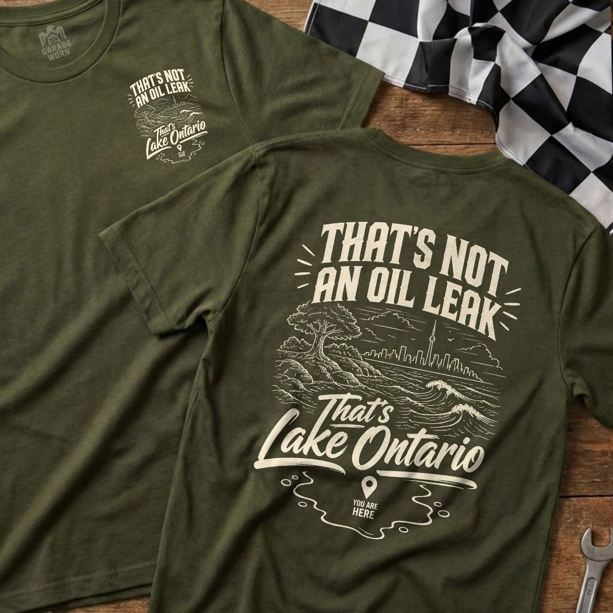 Military Green | Front & Back