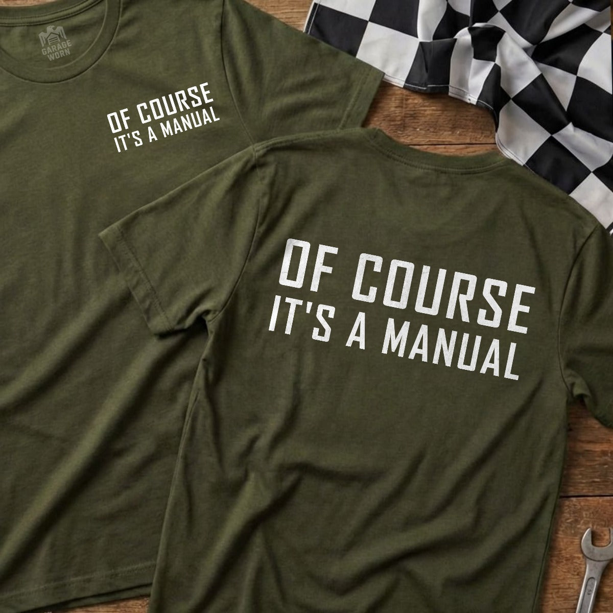Military Green | Front & Back