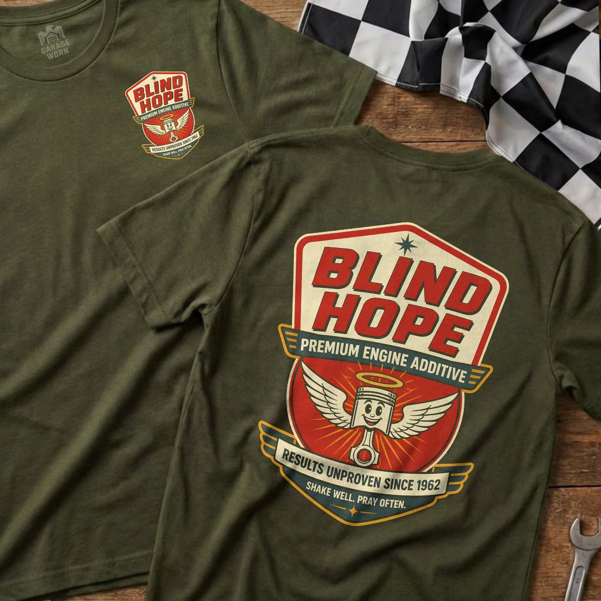 Military Green | Front & Back