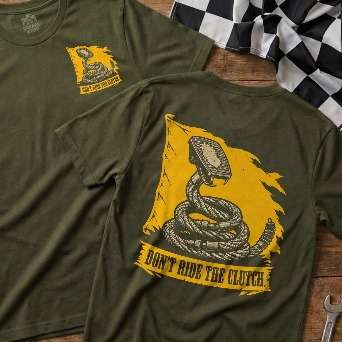 Military Green | Front & Back