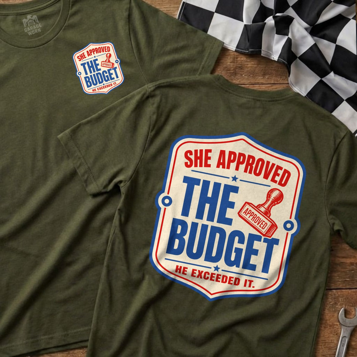Military Green | Front & Back