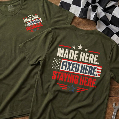 Military Green | Front & Back