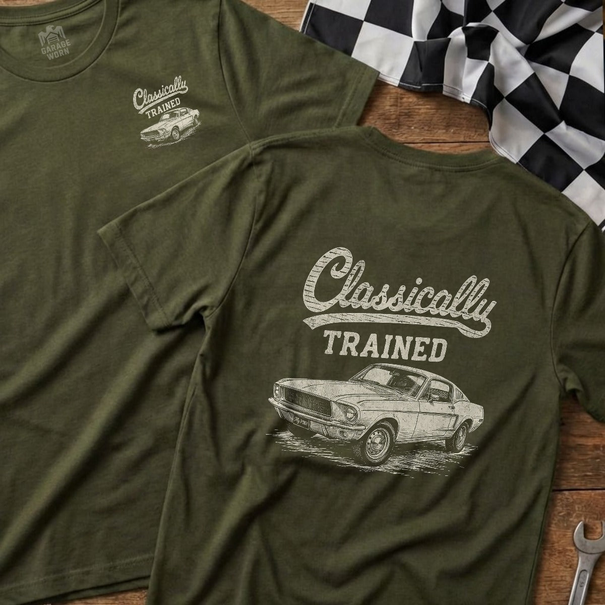 Military Green | Front & Back