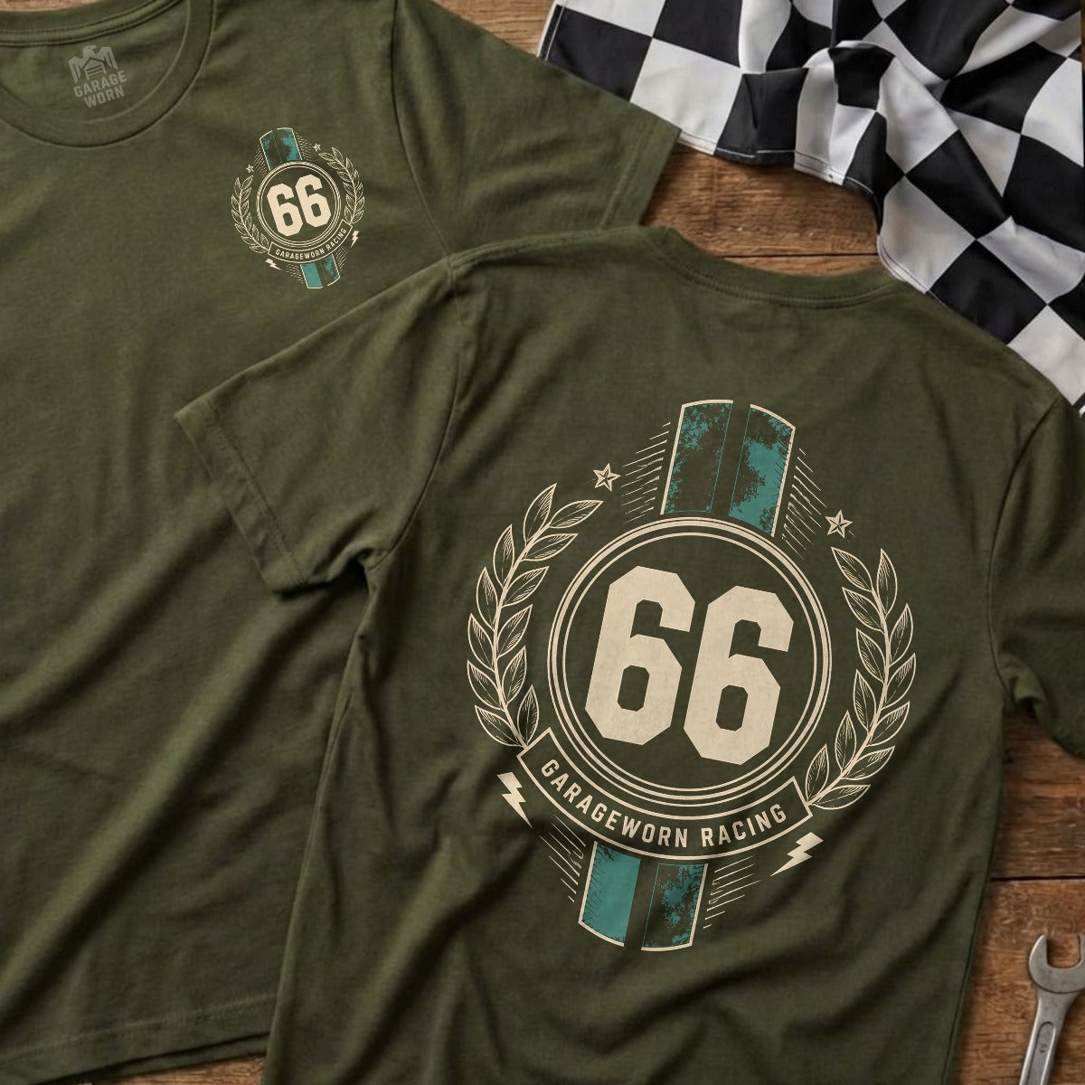 Military Green | Front & Back