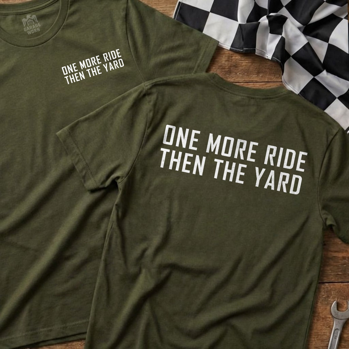 Military Green | Front & Back