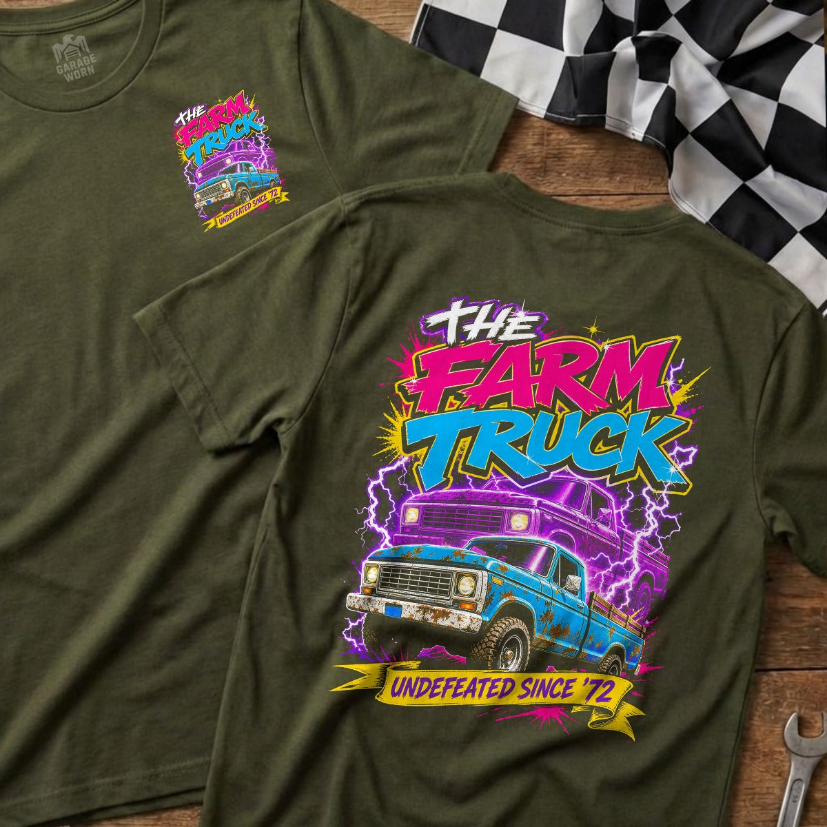 Military Green | Front & Back