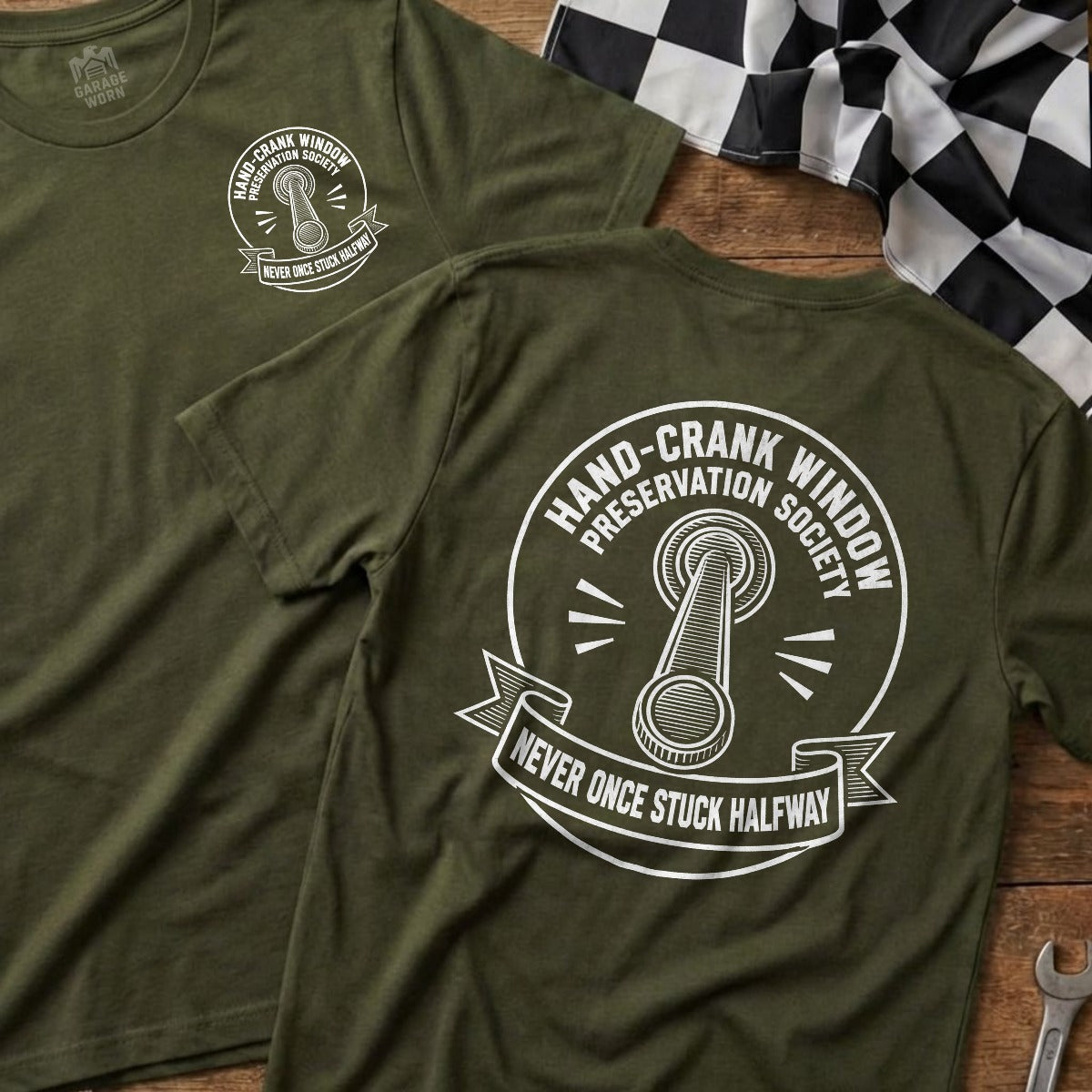 Military Green | Front & Back
