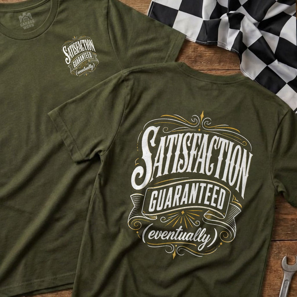 Military Green | Front & Back