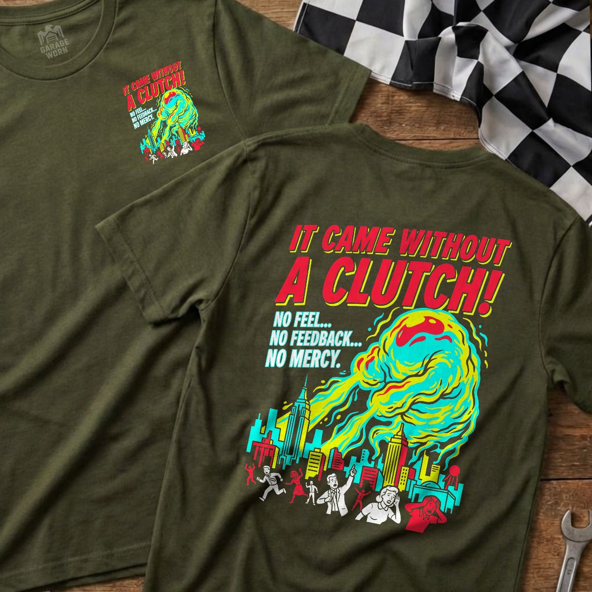Military Green | Front & Back
