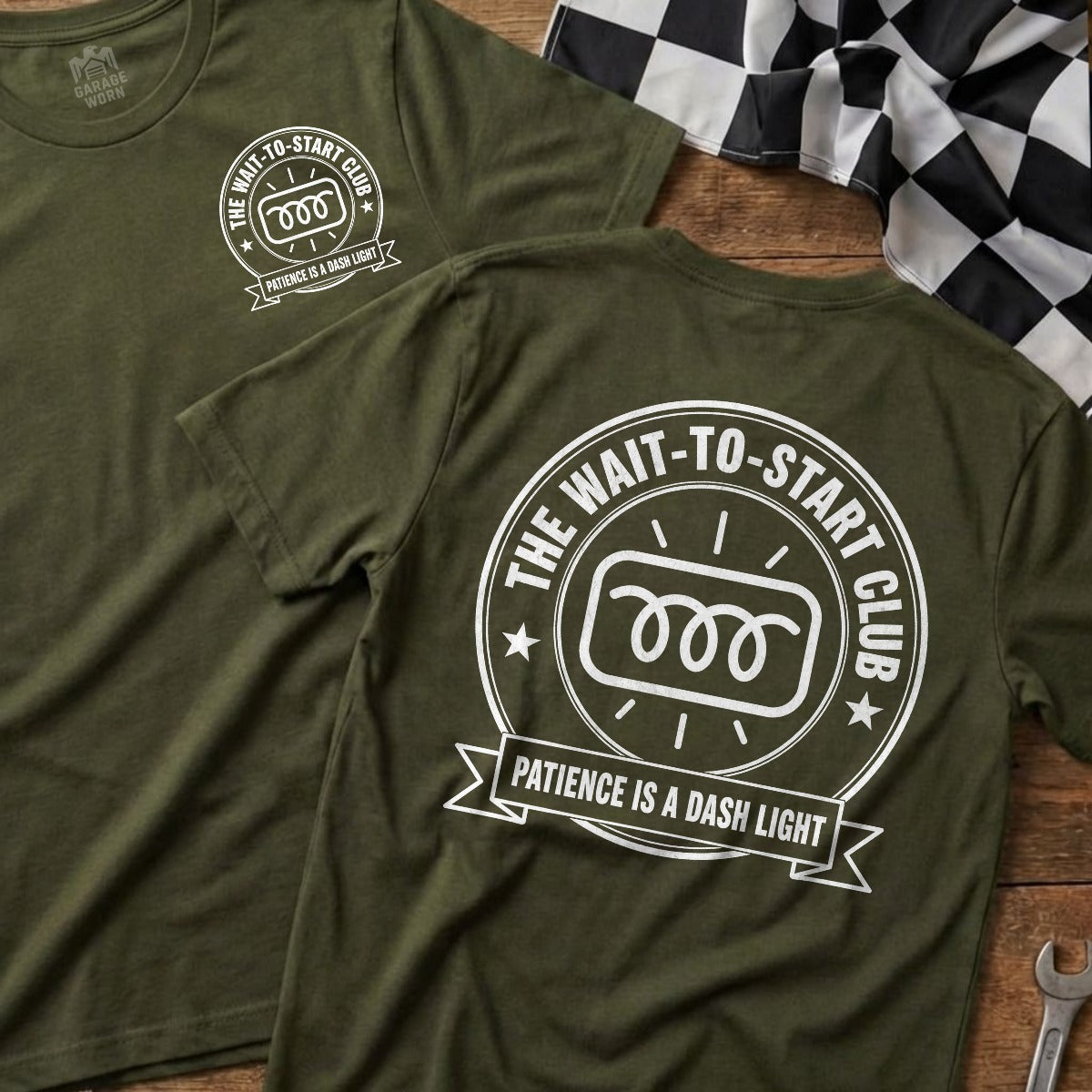 Military Green | Front & Back