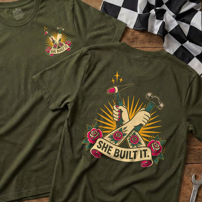 Military Green | Front & Back