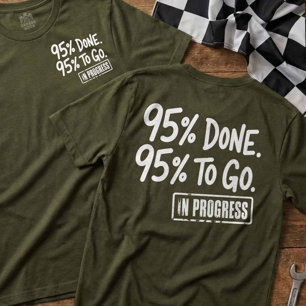 Military Green | Front & Back