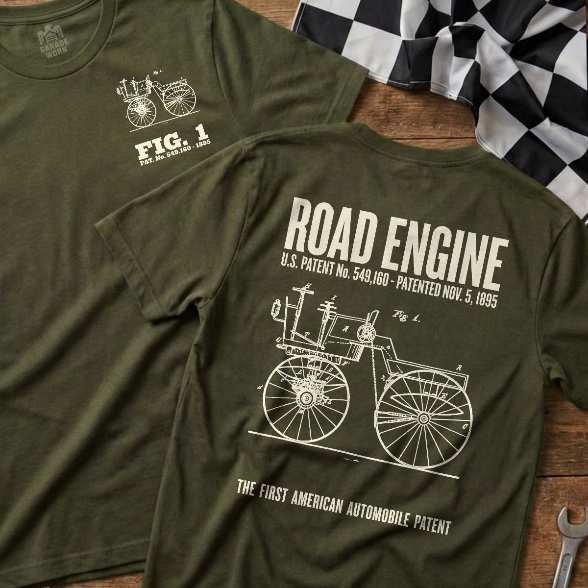 Military Green | Front & Back