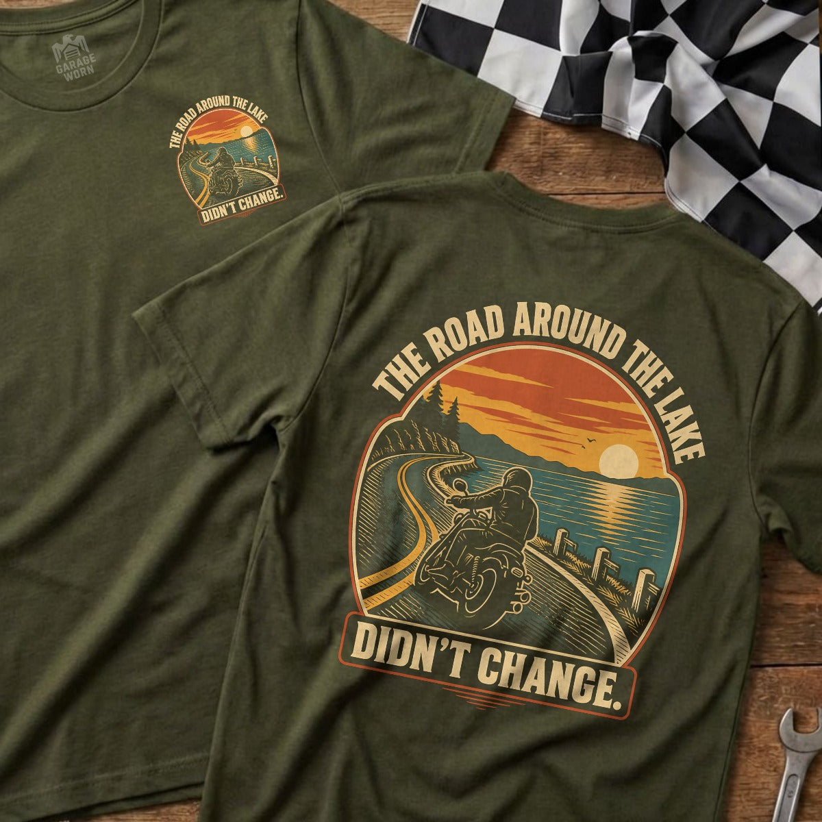 Military Green | Front & Back
