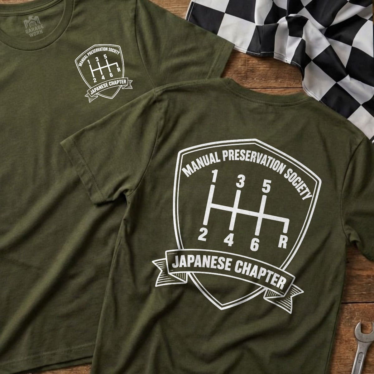 Military Green | Front & Back