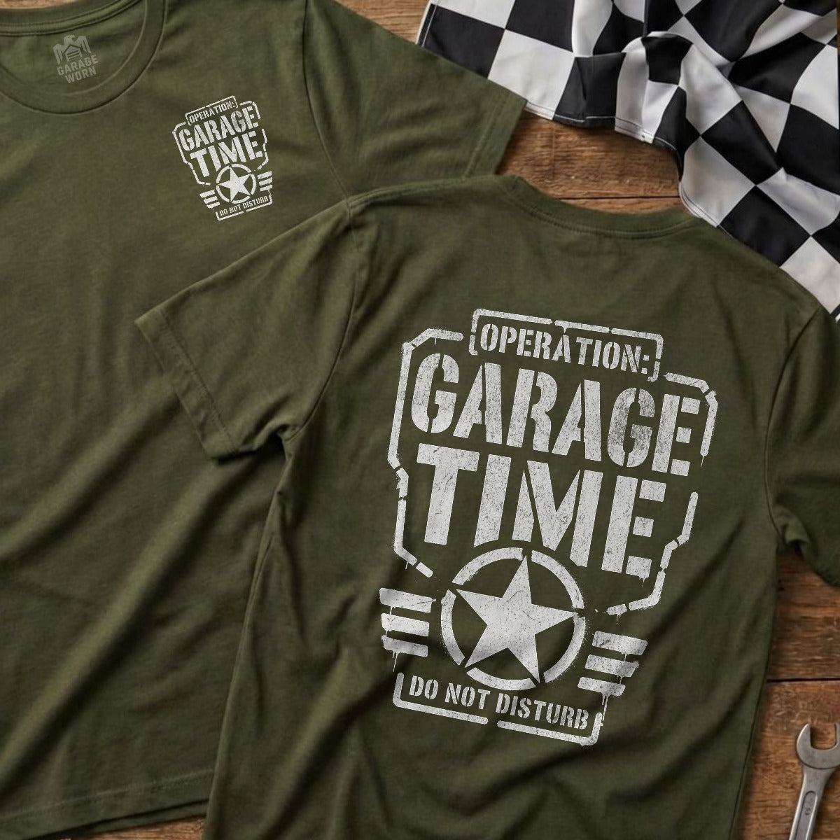 Military Green | Front & Back